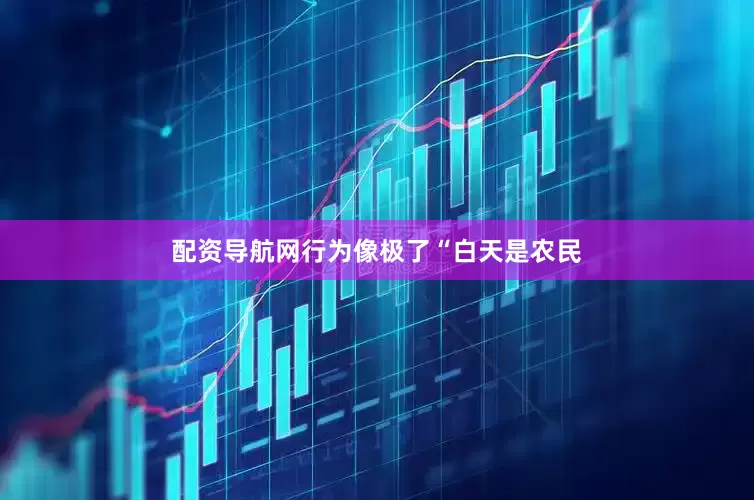 配资导航网行为像极了“白天是农民